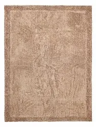 Ryijymatot - Ebba Natural Cotton Shaggy (ruskea)