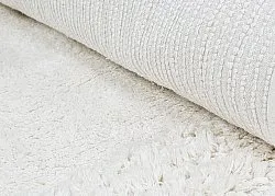 Pyöreä matot - Ebba Natural Cotton Shaggy (offwhite)