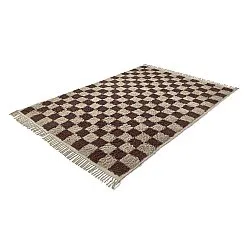 Ryijymatot - Elsey Natural Cotton Shaggy (beige/ruskea)
