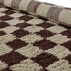 Ryijymatot - Elsey Natural Cotton Shaggy (beige/ruskea)
