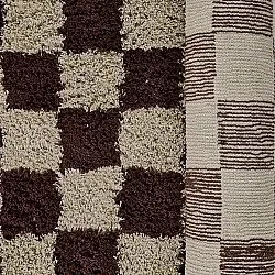 Ryijymatot - Elsey Natural Cotton Shaggy (beige/ruskea)