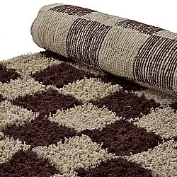 Ryijymatot - Elsey Natural Cotton Shaggy (beige/ruskea)