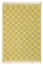 Ryijymatot - Elsey Natural Cotton Shaggy (keltainen/beige)
