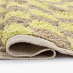 Ryijymatot - Elsey Natural Cotton Shaggy (keltainen/beige)