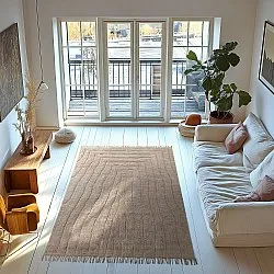 Ryijymatot - Farley Natural Cotton Shaggy (beige)