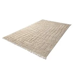 Ryijymatot - Farley Natural Cotton Shaggy (beige)