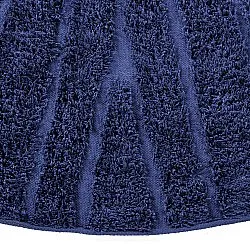 Pyöreä matot - Farley Natural Cotton Shaggy (sininen)