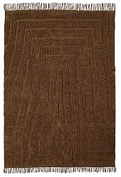 Ryijymatot - Farley Natural Cotton Shaggy (ruskea)