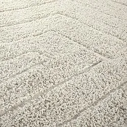 Ryijymatot - Farley Natural Cotton Shaggy (luonnonvalkoinen)