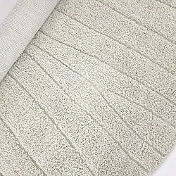 Pyöreä matot - Farley Natural Cotton Shaggy (luonnonvalkoinen)