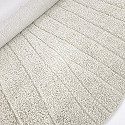 Pyöreä matot - Farley Natural Cotton Shaggy (luonnonvalkoinen)