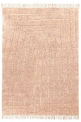 Ryijymatot - Farley Natural Cotton Shaggy (vaaleanpunainen)