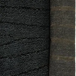 Ryijymatot - Farley Natural Cotton Shaggy (musta)