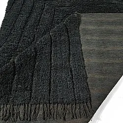 Ryijymatot - Farley Natural Cotton Shaggy (musta)