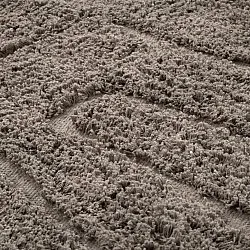 Pyöreä matot - Farley Natural Cotton Shaggy (taupe)