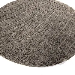 Pyöreä matot - Farley Natural Cotton Shaggy (taupe)