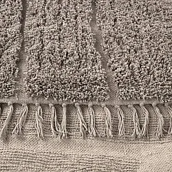 Ryijymatot - Farley Natural Cotton Shaggy (taupe)