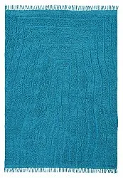 Ryijymatot - Farley Natural Cotton Shaggy (turkoosi)