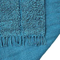 Ryijymatot - Farley Natural Cotton Shaggy (turkoosi)