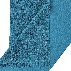Ryijymatot - Farley Natural Cotton Shaggy (turkoosi)