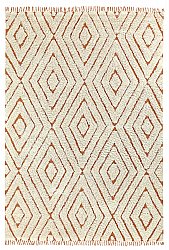 Ryijymatot - Holwell Natural Cotton Shaggy (luonnonvalkoinen/ruskea)
