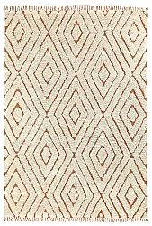 Ryijymatot - Holwell Natural Cotton Shaggy (luonnonvalkoinen/ruskea)