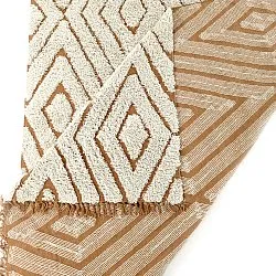 Ryijymatot - Holwell Natural Cotton Shaggy (luonnonvalkoinen/ruskea)