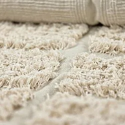 Ryijymatot - Ikara Natural Cotton Shaggy (kerma)