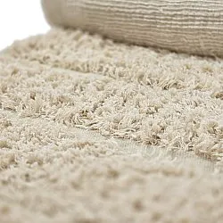 Ryijymatot - Ikara Natural Cotton Shaggy (kerma)