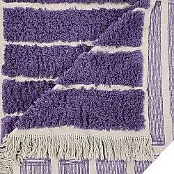 Ryijymatot - Ikara Natural Cotton Shaggy (violetti)