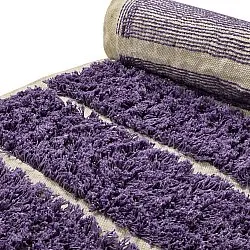 Ryijymatot - Ikara Natural Cotton Shaggy (violetti)