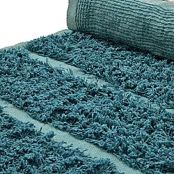 Ryijymatot - Ikara Natural Cotton Shaggy (turkoosi)