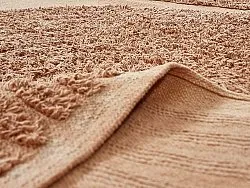 Ryijymatot - Jovie Natural Cotton Shaggy (terrakotta)