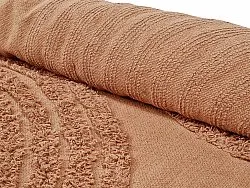 Ryijymatot - Jovie Natural Cotton Shaggy (terrakotta)