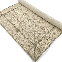 Ryijymatot - Kairi Natural Cotton Shaggy (beige/tape)