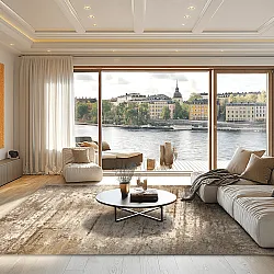 Wilton-matto - Kebira (beige)