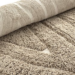 Ryijymatot - Kindon Natural Cotton Shaggy (beige/valkoinen)