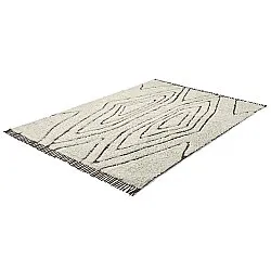 Ryijymatot - Kindon Natural Cotton Shaggy (luonnonvalkoinen/ruskea)