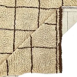 Ryijymatot - Lana Natural Cotton Shaggy (beige/ruskea)