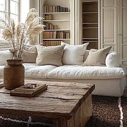 Ryijymatot - Lana Natural Cotton Shaggy (ruskea)