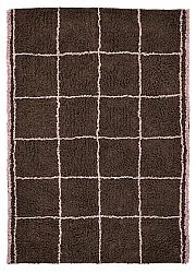 Ryijymatot - Lana Natural Cotton Shaggy (ruskea)