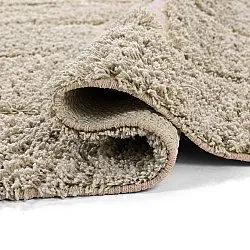 Ryijymatot - Lindley Natural Cotton Shaggy (beige/pinkki)