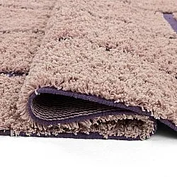 Ryijymatot - Lindley Natural Cotton Shaggy (pinkki/violetti)
