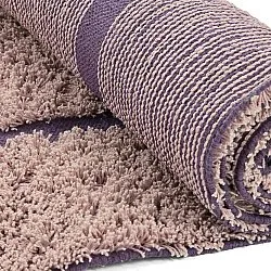 Ryijymatot - Lindley Natural Cotton Shaggy (pinkki/violetti)