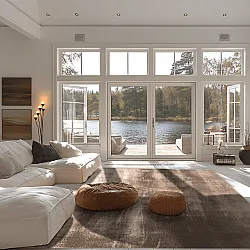 Wilton-matto - Olmedo (harmaa/beige)