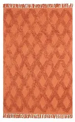 Ryijymatot - Pamplona Natural Cotton Shaggy (terracotta)