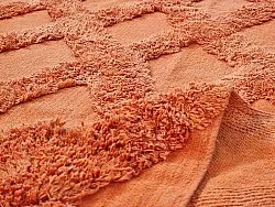 Ryijymatot - Pamplona Natural Cotton Shaggy (terracotta)