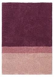 Ryijymatot - Pione Natural Cotton Shaggy (vaaleanpunainen)