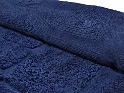 Ryijymatot - Salem Natural Cotton Shaggy (tummansininen)