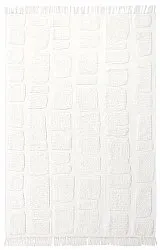 Ryijymatot - Salem Natural Cotton Shaggy (offwhite)